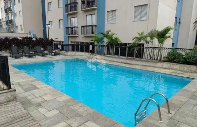 Apartamento 54m² 02 dormitorios 01 vaga piscina e sacada em itaquera