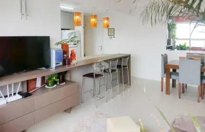 Apartamento semimobiliado de 3 dorm e vaga - new life - jardim carvalho em  porto alegre