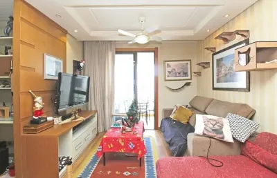 Apartamento 03 dormitórios(quartos), sendo uma suíte  com infra completa e 3(três) vagas cobertas no passo d'areia .