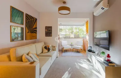 Excelente apartamento de 2 dormitórios sendo 1 suíte, semimobiliado ao lado do shopping walling.