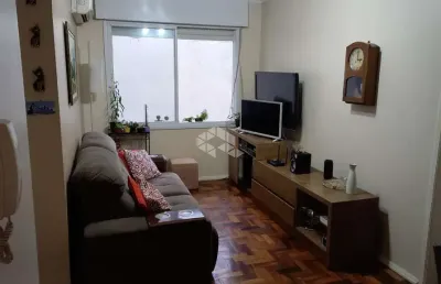 Apartamento 1 dormitório semimobiliado para venda no bairro cristal