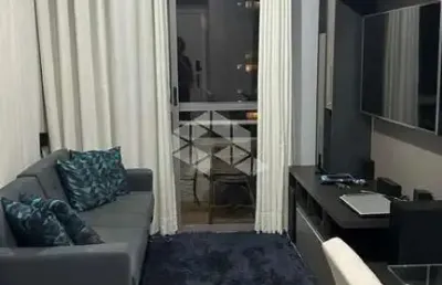 Apartamento á venda com 1 quarto, 1 vaga de garagem, com 45m²