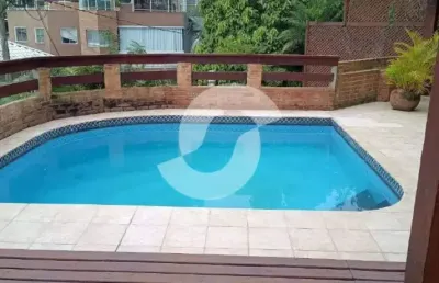 Casa com 4 quartos com 583 m² por r$ 4.500.000 - itacoatiara - niterói/rj