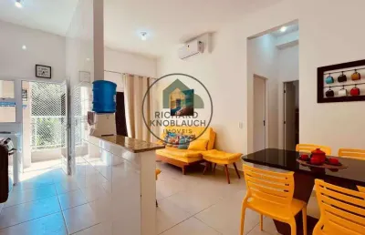 Apartamento à venda em ubatuba, toninhas, com 2 quartos, 64m²