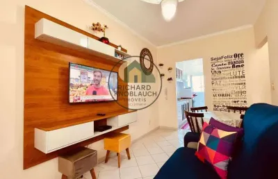 Apartamento à venda em ubatuba, itaguá, com 2 quartos, 55m²