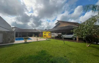 Sobrado em 2 lotes - residencial são luiz - peruíbe/sp