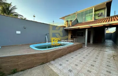 Sobrado a venda em peruíbe  com piscina - stella maris - peruíbe/sp