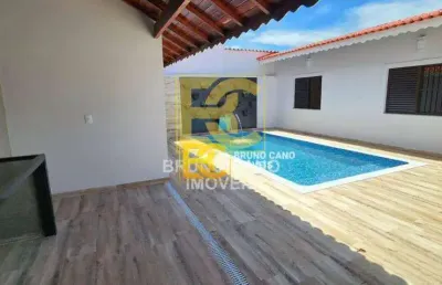 Casa com 3 dormitórios à venda, 162 m² por r$ 850.000,00 - cidade nova peruibe - peruíbe/sp