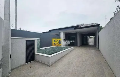 Casa nova e moderna á venda - estância dos eucaliptos - peruíbe/sp