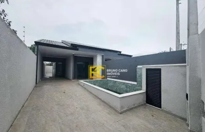 Casa nova e moderna á venda - estância dos eucalipitos - peruíbe/sp