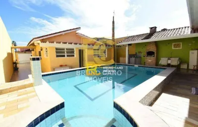 Casa térrea com piscina a venda  - stella maris - peruíbe/sp