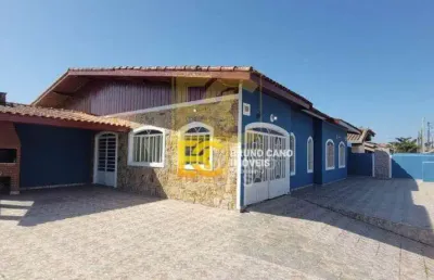 Casa com 3 dormitórios à venda, 98 m² por r$ 350.000,00 - flórida - peruíbe/sp