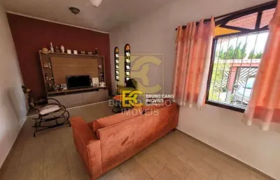 Casa térrea á 600 metros do mar - oasis - peruíbe/sp