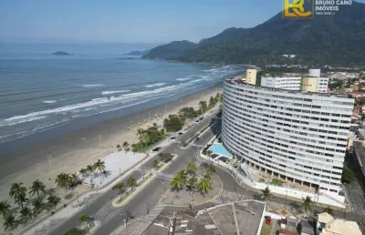 Apartamento mobiliado com vista pro mar à venda - centro - peruíbe/sp