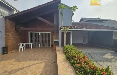 Casa a 270m do mar - parque balneário oásis - peruíbe/sp