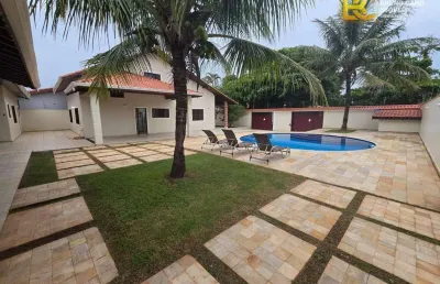 Casa em 2 lotes a 250m do mar- cidade nova peruibe - peruíbe/sp