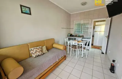 Apartamento com 1 quarto- stella maris - peruíbe/sp