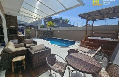 Sobrado com piscina a venda - bougainvillee iv - peruíbe/sp