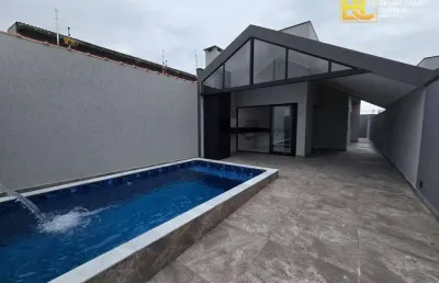 Casa nova e moderna a venda na cidade de peruíbe - peruíbe/sp