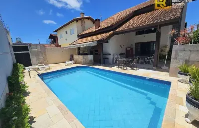 Exclusividade bc imóveis sobrado c/ piscina  - bougainvillee iii - peruíbe/sp