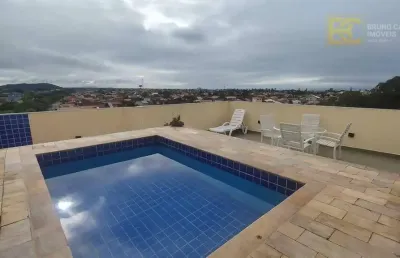 Cobertura com piscina à venda - três marias - peruíbe/sp