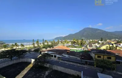 Apartamento a venda com 3 quartos frente ao mar em peruíbe - centro - peruíbe/sp