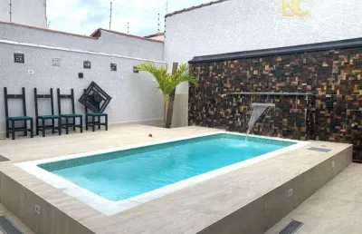 Sobrado moderno a 100m do mar -  samburá - peruíbe/sp