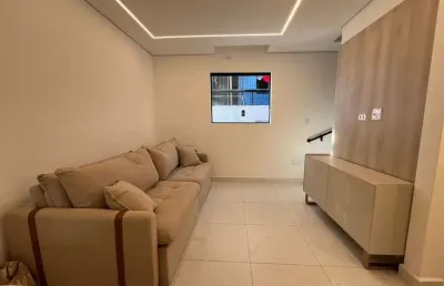 Casa em condomínio fechado com 2 quartos à venda no Canto do Forte, Praia Grande 