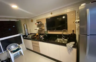 Excelente apartamento, à 600m do mar e lazer completo