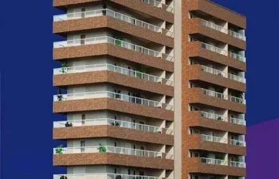 Apartamento com 1 quarto à venda em Guilhermina, Praia Grande 