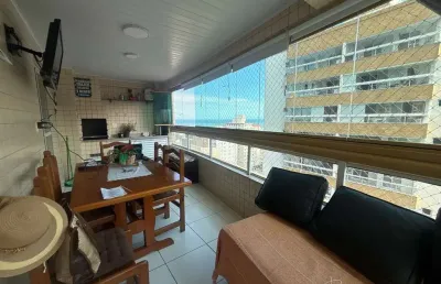 Belíssimo apartamento, fino acabamento à 100m do mar