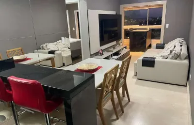 Belíssimo apartamento com acabamento fino e lazer completo