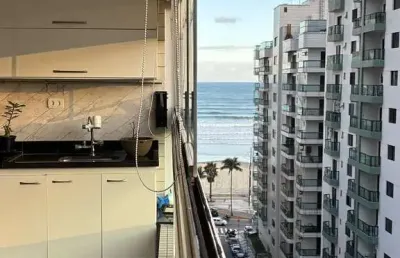 Belíssimo apartamento, à 100m do mar e lazer completo