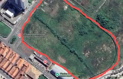 Terreno à venda na Cidade Ocian, Praia Grande 