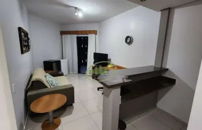 Flat com 1 dormitório para alugar, 36 m² por r$ 3.000,00/mês - jardim são dimas - são josé dos campos/sp