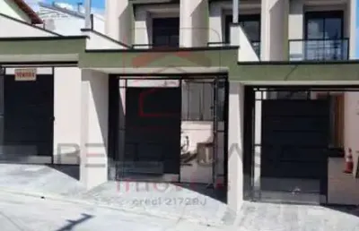 Sobrado novo com 3 quartos e 2 banheiros  110m2 - vl. alpina