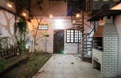 Sobrado à venda no tatuapé com 4 dormitórios (1 suíte), churrasqueira e 1 vaga!