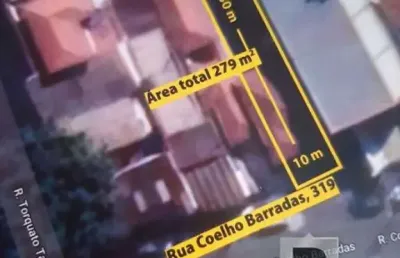 Terreno à venda na Rua Coelho Barradas, 519, Vila Prudente, São Paulo
