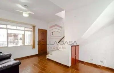 Sobrado a venda na regente feijo, 3 dormitórios e quintal