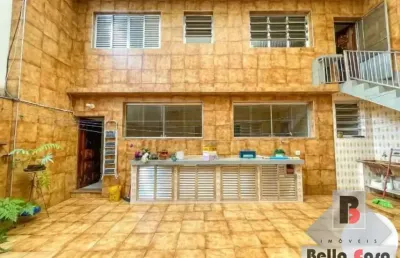 Sobrado a venda e locação comercial no tatuapé com 5 vagas