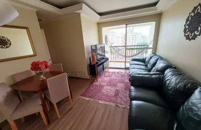 70 m² - 3 quartos, 1 suíte, 1 vaga, andar alto, linda vista livre, lazer completo
