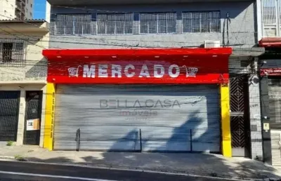 Prédio comercial vila marieta - salão de 249m2 e 5 salas comerciais escritórios - 212m2