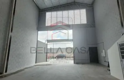 Galpão novo - 10 x 26 -  com trifásico - portão automático