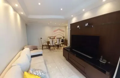 Apartamento para locação na rua campo largo 3 dormitórios o 3º revertido em escritório,  2 vagas.