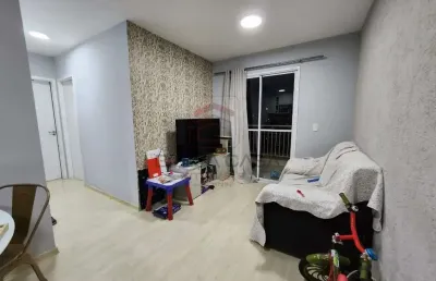 Apartamento na vila ema, 58m2, 02 quartos com armário planejado, 02 banheiros e 01  vaga de garagem