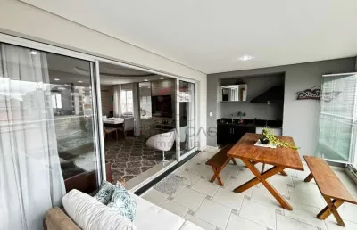 Apartamento a venda no bairro da mooca com 3 suites, varanda gourmet e 3 vagas