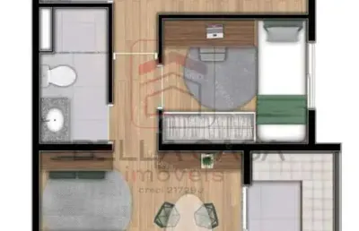 Apartamento de 47m² lazer de club l varanda com vista livre