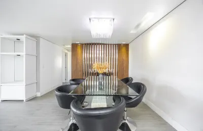 Apartamento semi mobiliado com 3 dormitorios e 2 vagas paralelas no agua verde