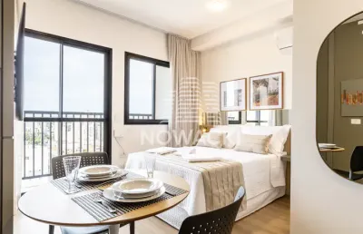 Studio mobiliado no centro de curitiba – pronto para morar ou lucrar no airbnb