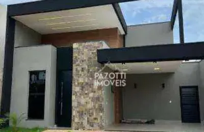 Casa com 3 dormitórios à venda, 162 m² por r$ 1.341.600,00 - distrito de bonfim paulista - ribeirão preto/sp